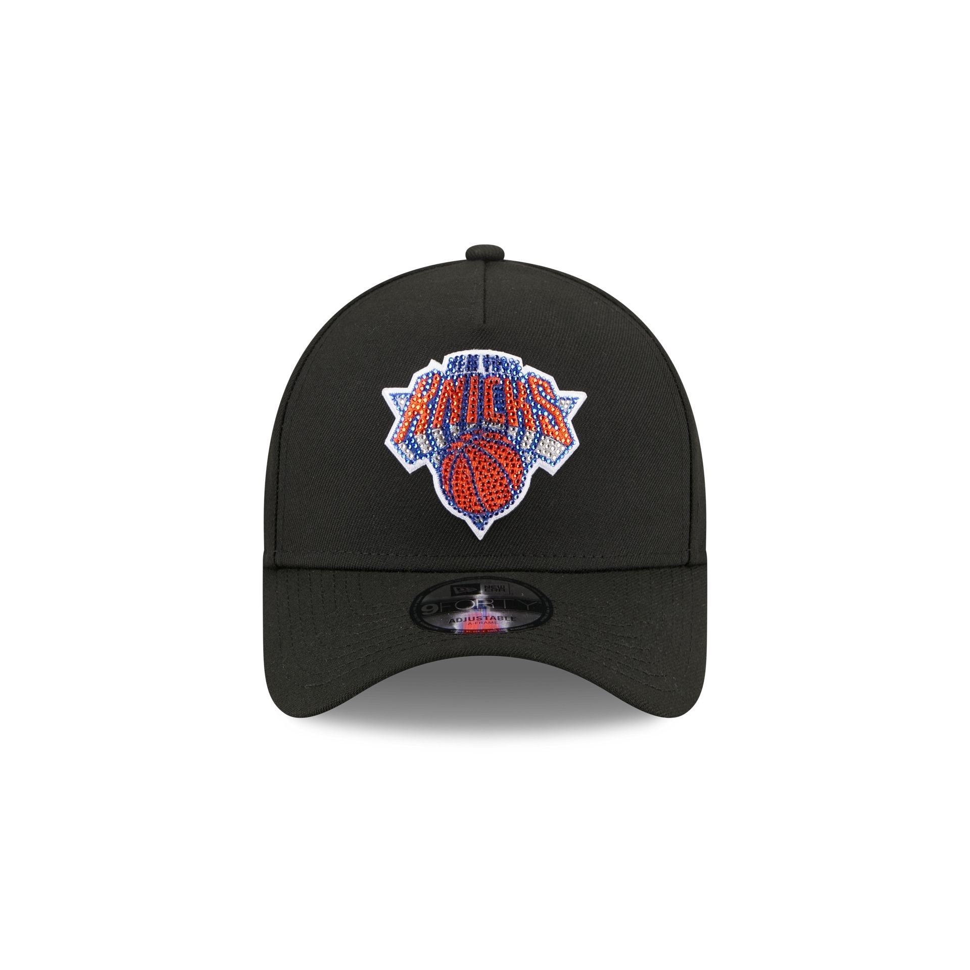 New York Knicks 2026 Draft Black 9FORTY A-Frame Snapback Hat