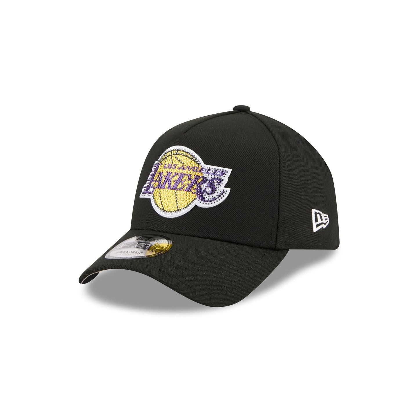 Los Angeles Lakers 2026 Draft Black 9FORTY A-Frame Snapback Hat