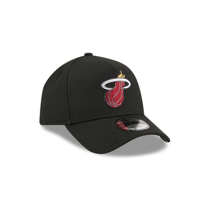 Miami Heat 2026 Draft Black 9FORTY A-Frame Snapback Hat
