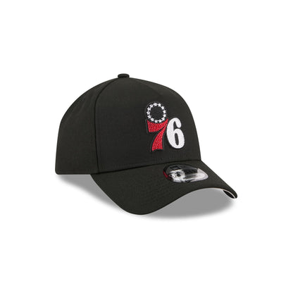 Philadelphia 76ers 2026 Draft Black 9FORTY A-Frame Snapback Hat