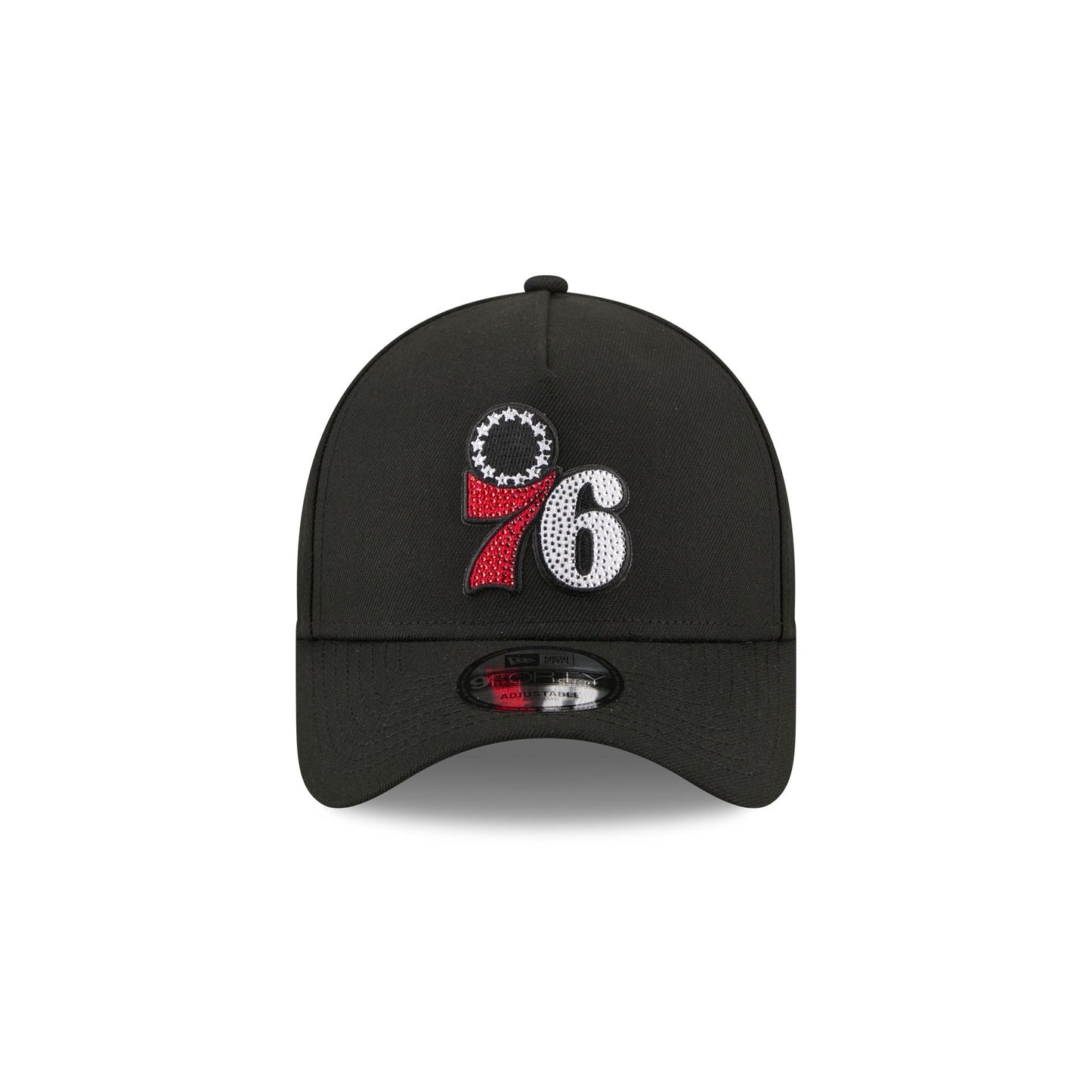Philadelphia 76ers 2026 Draft Black 9FORTY A-Frame Snapback Hat