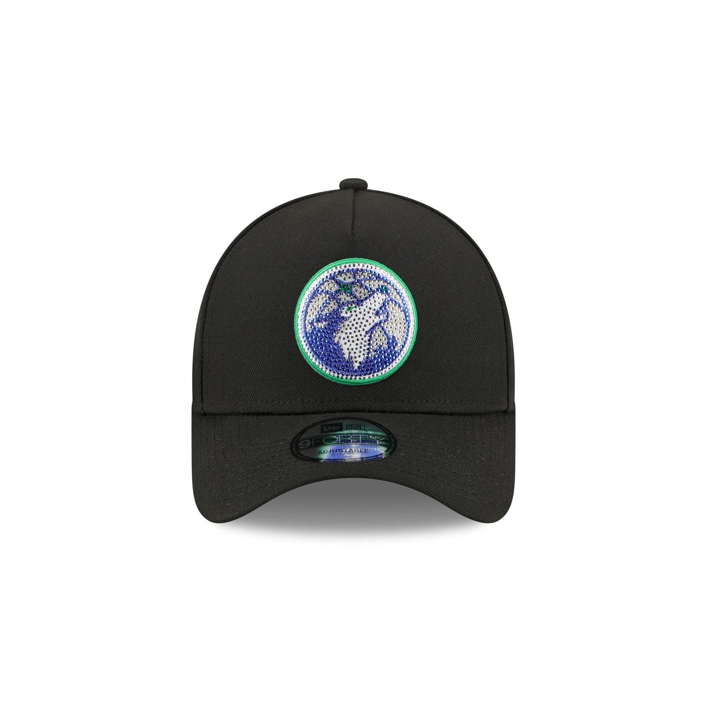 Minnesota Timberwolves 2026 Draft Black 9FORTY A-Frame Snapback Hat