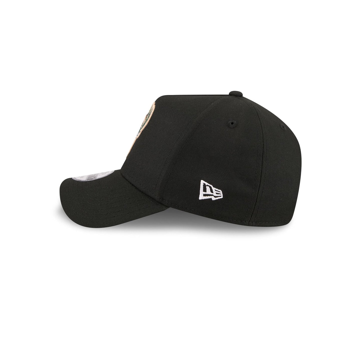 Milwaukee Bucks 2026 Draft Black 9FORTY A-Frame Snapback Hat