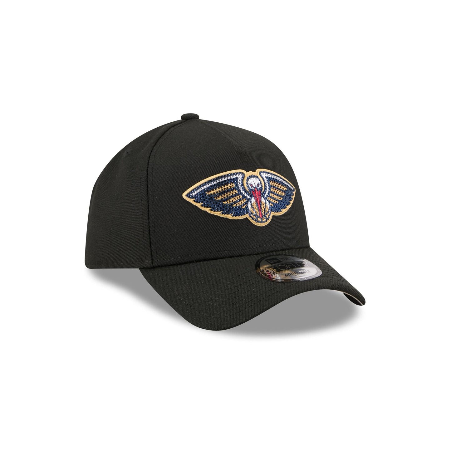 New Orleans Pelicans 2026 Draft Black 9FORTY A-Frame Snapback Hat