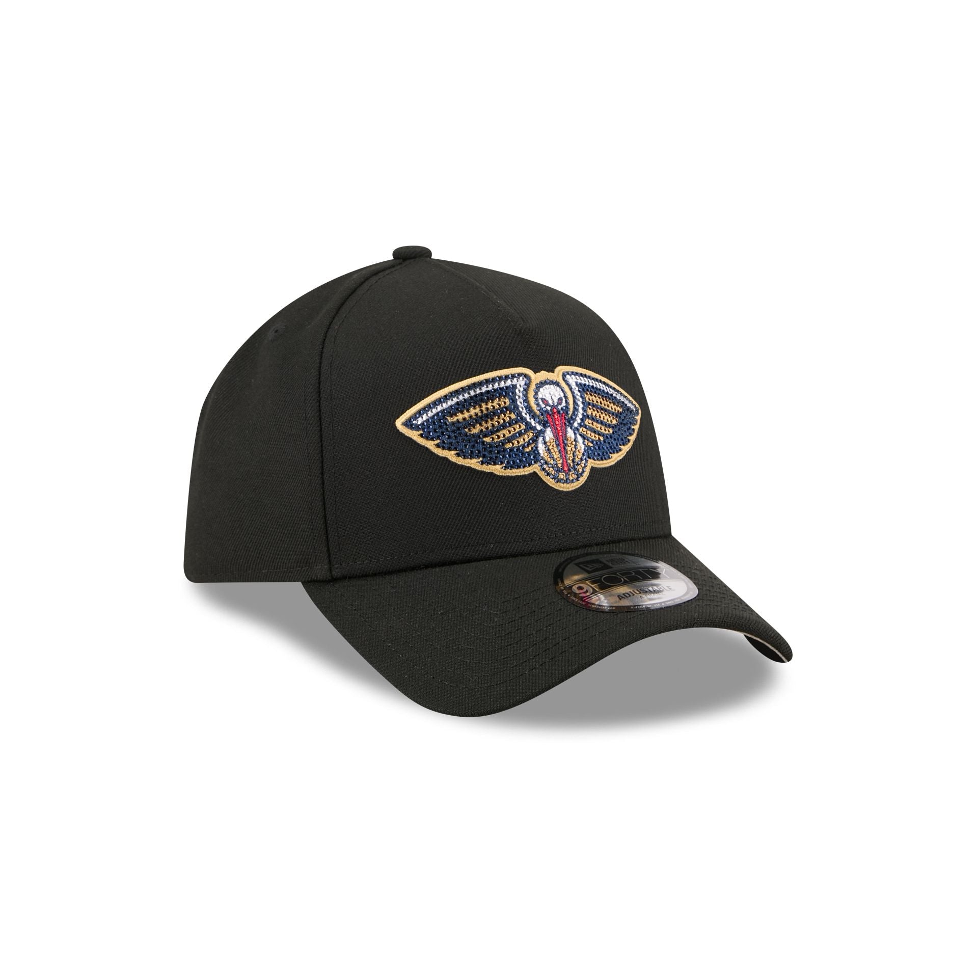 New Orleans Pelicans 2026 Draft Black 9FORTY A-Frame Snapback Hat