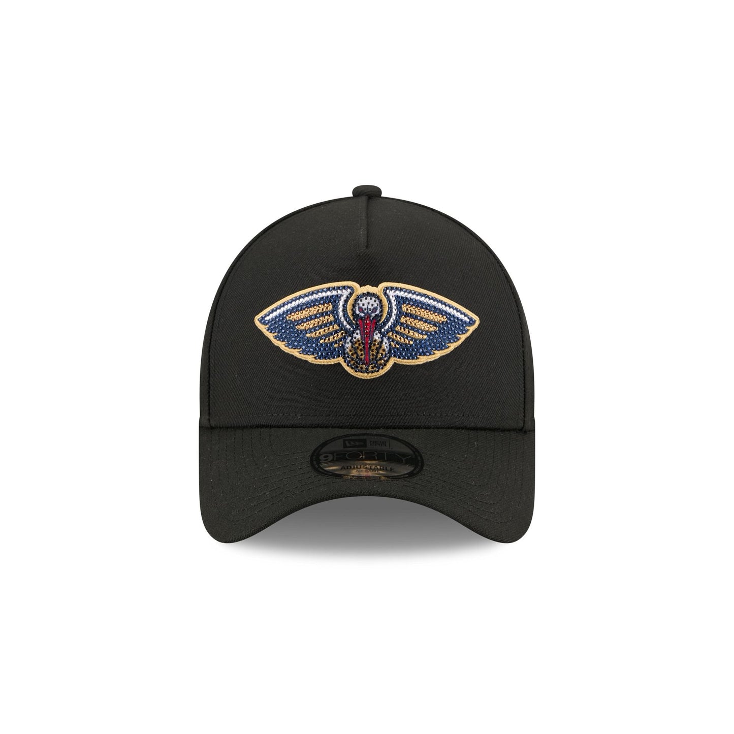 New Orleans Pelicans 2026 Draft Black 9FORTY A-Frame Snapback Hat