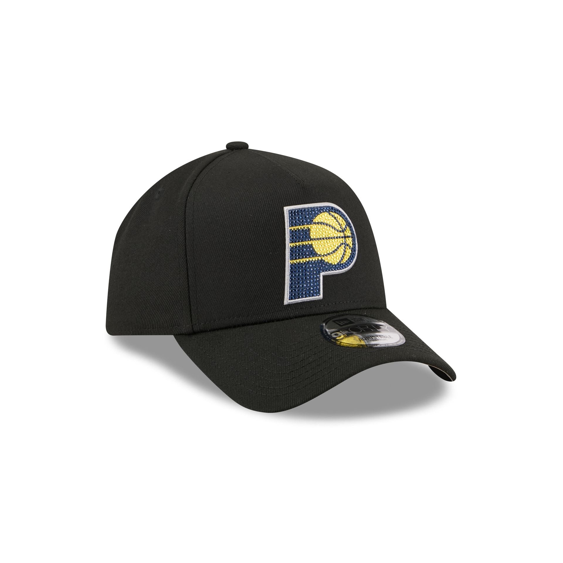 Indiana Pacers 2026 Draft Black 9FORTY A-Frame Snapback Hat
