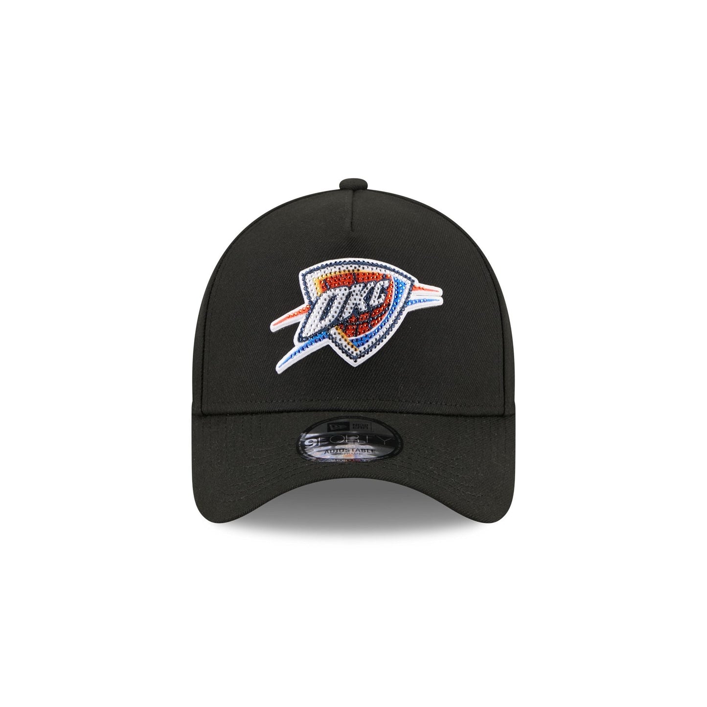 Oklahoma City Thunder 2026 Draft Black 9FORTY A-Frame Snapback Hat