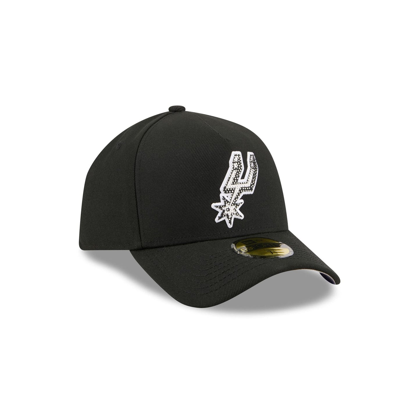 San Antonio Spurs 2026 Draft Black 59FORTY A-Frame Fitted Hat