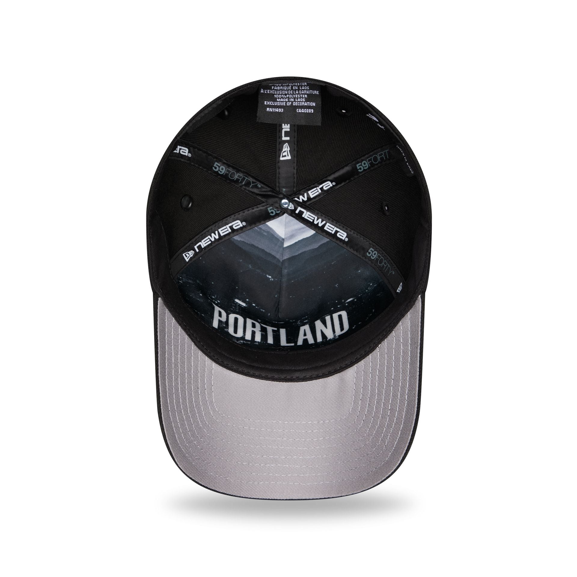 Portland Trail Blazers 2026 Draft Black 59FORTY A-Frame Fitted Hat