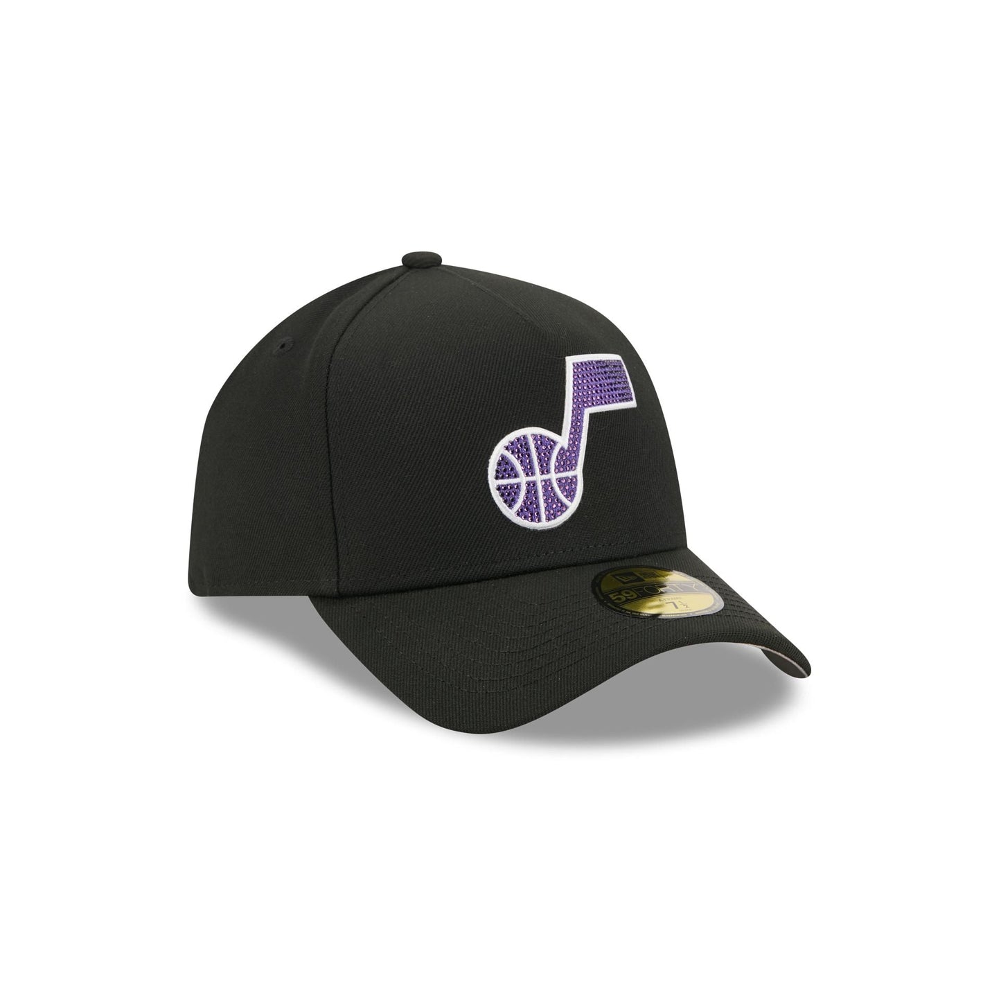 Utah Jazz 2026 Draft Black 59FORTY A-Frame Fitted Hat