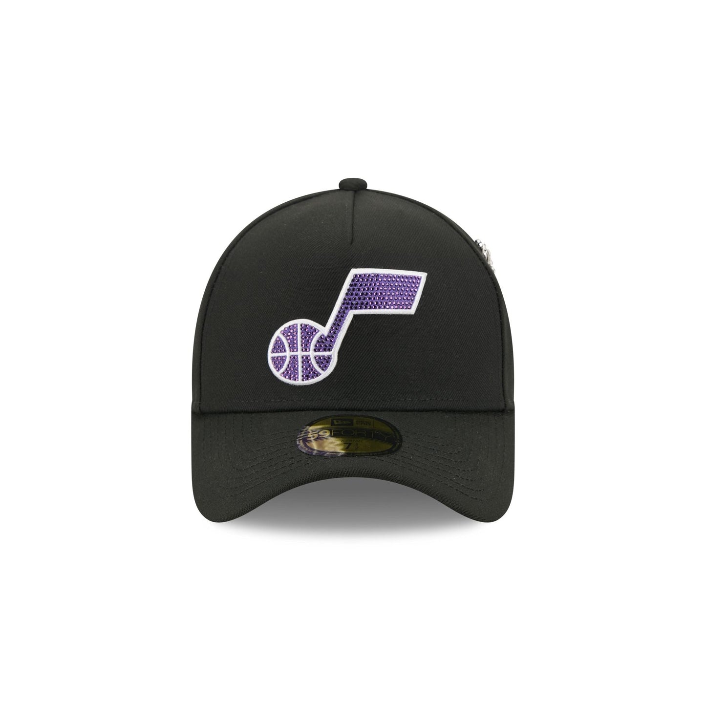 Utah Jazz 2026 Draft Black 59FORTY A-Frame Fitted Hat