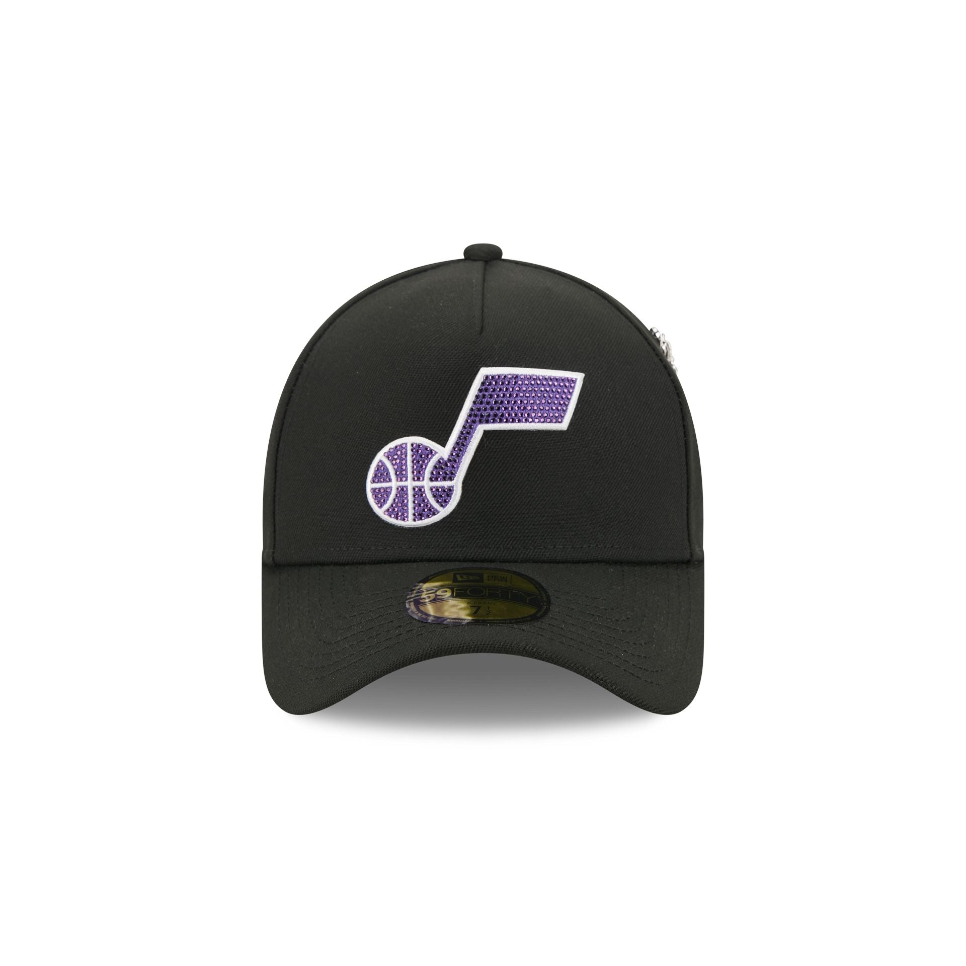 Utah Jazz 2026 Draft Black 59FORTY A-Frame Fitted Hat