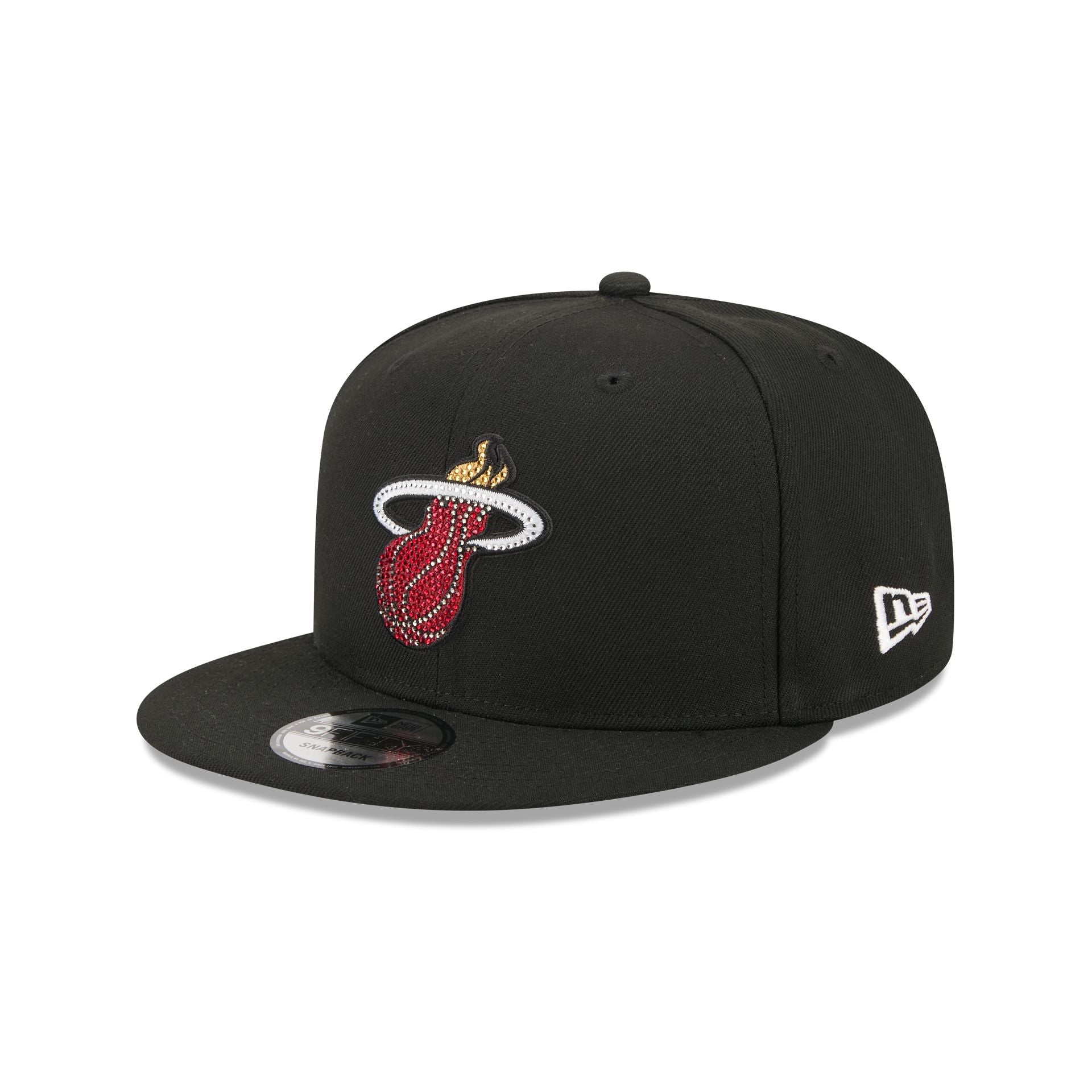 Miami Heat 2026 Draft Black 9FIFTY Snapback Hat