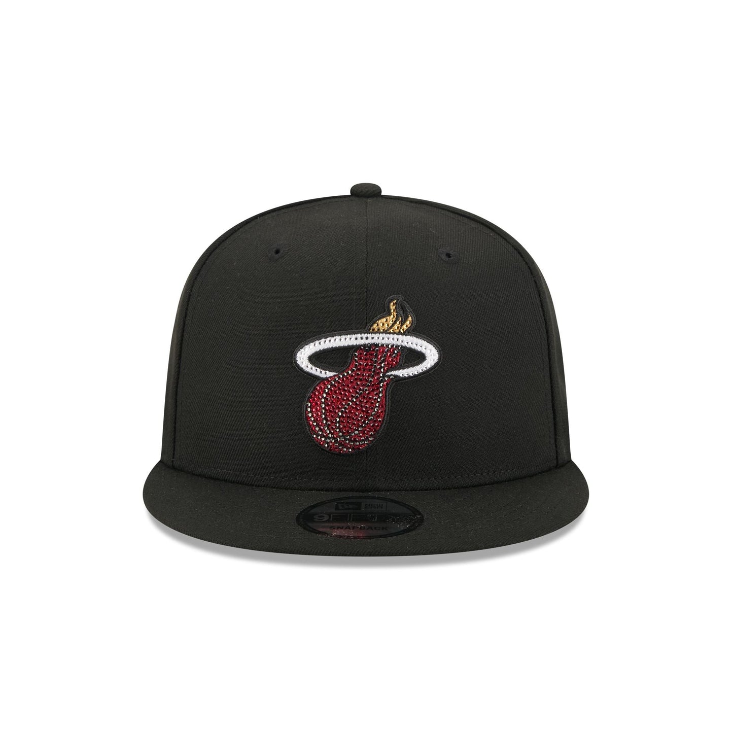 Miami Heat 2026 Draft Black 9FIFTY Snapback Hat