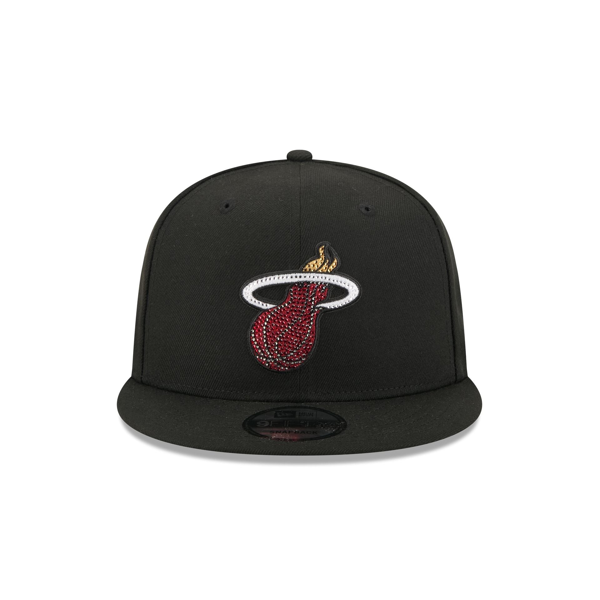 Miami Heat 2026 Draft Black 9FIFTY Snapback Hat