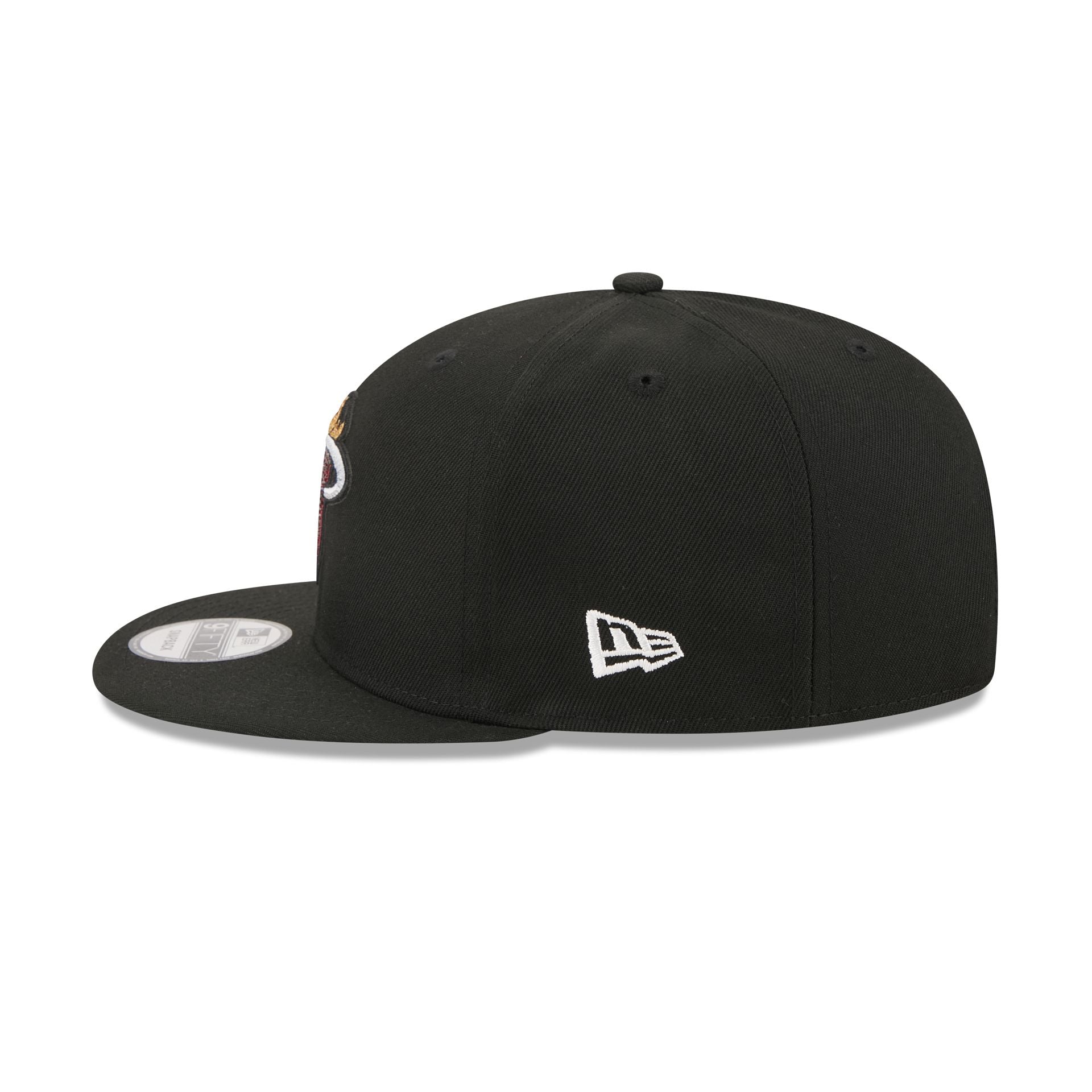 Miami Heat 2026 Draft Black 9FIFTY Snapback Hat