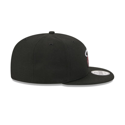 Miami Heat 2026 Draft Black 9FIFTY Snapback Hat