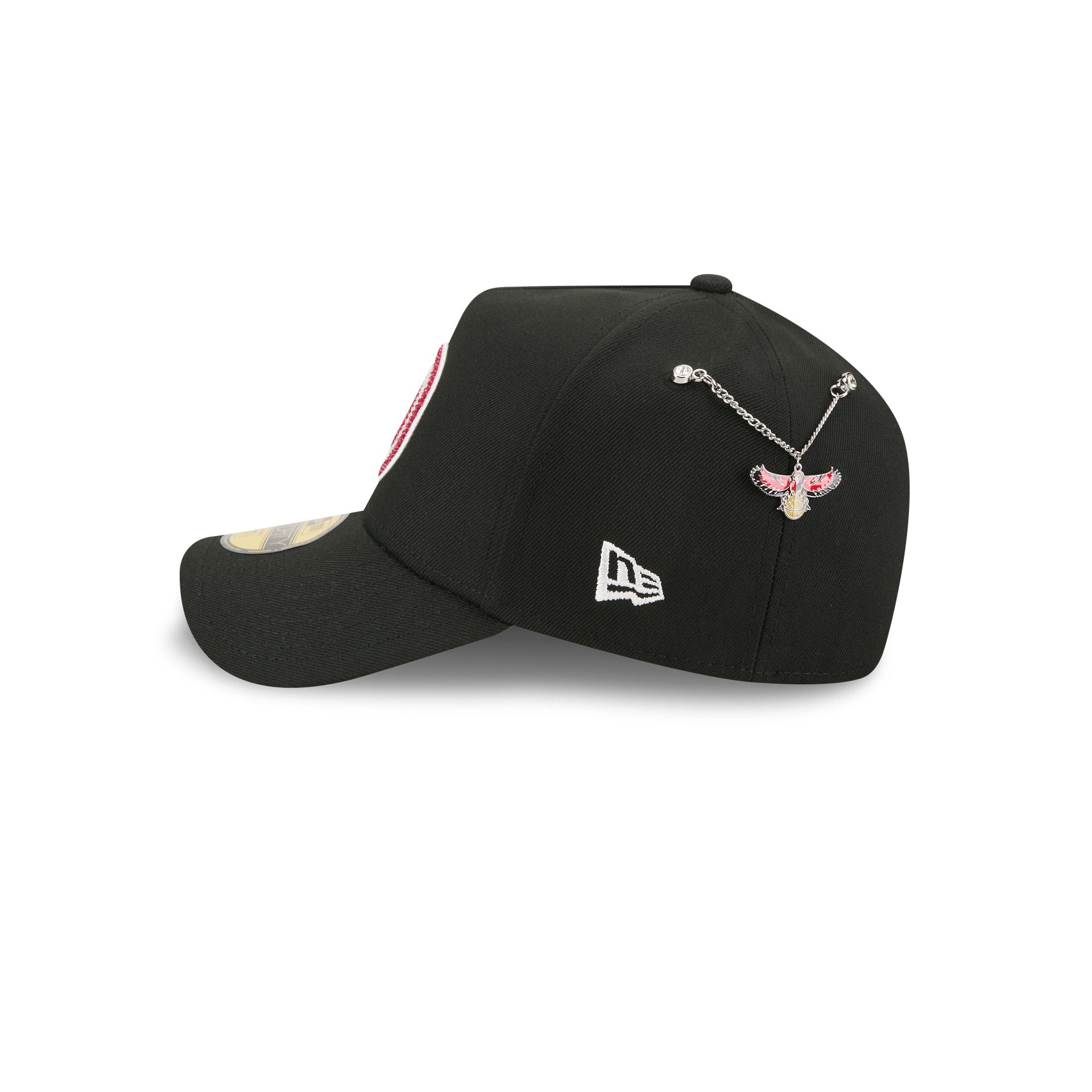 Atlanta Hawks 2026 Draft Black 59FORTY A-Frame Fitted Hat