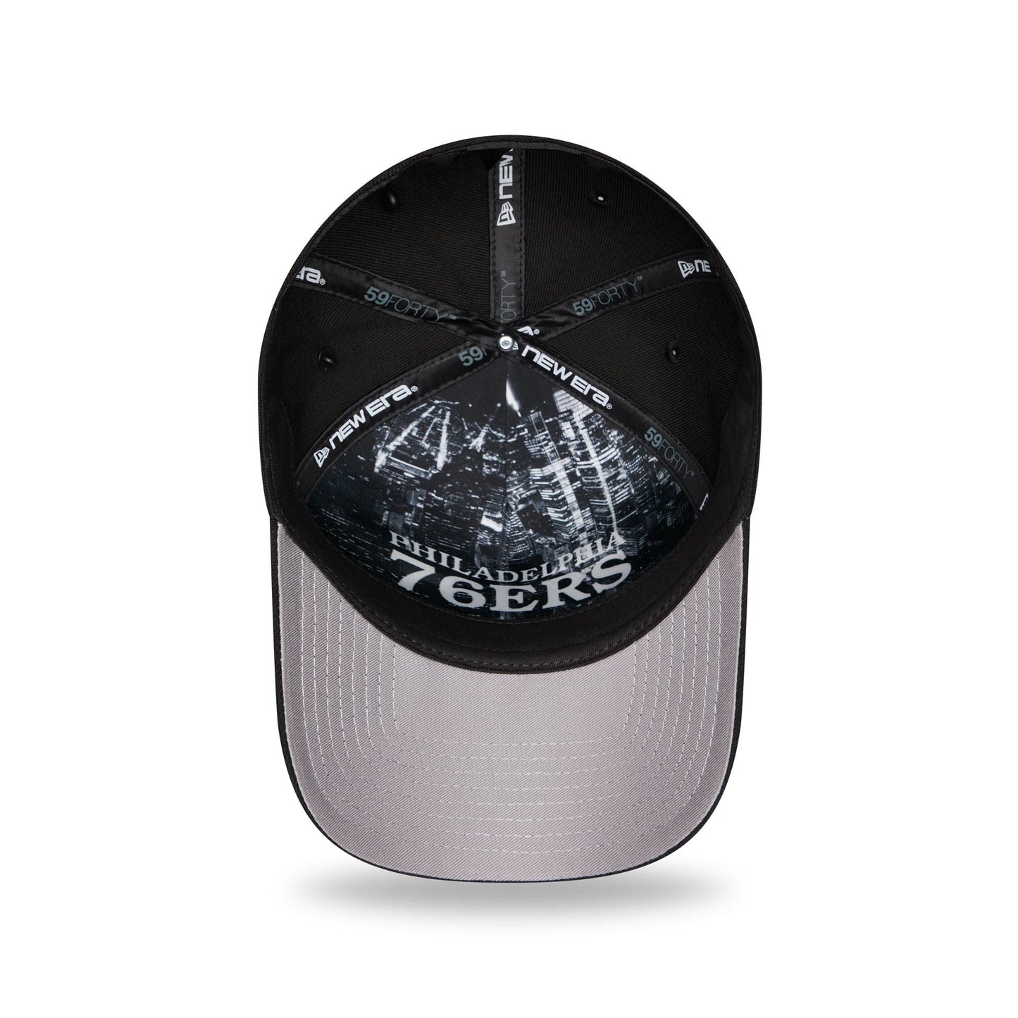 Philadelphia 76ers 2026 Draft Black 59FORTY A-Frame Fitted Hat