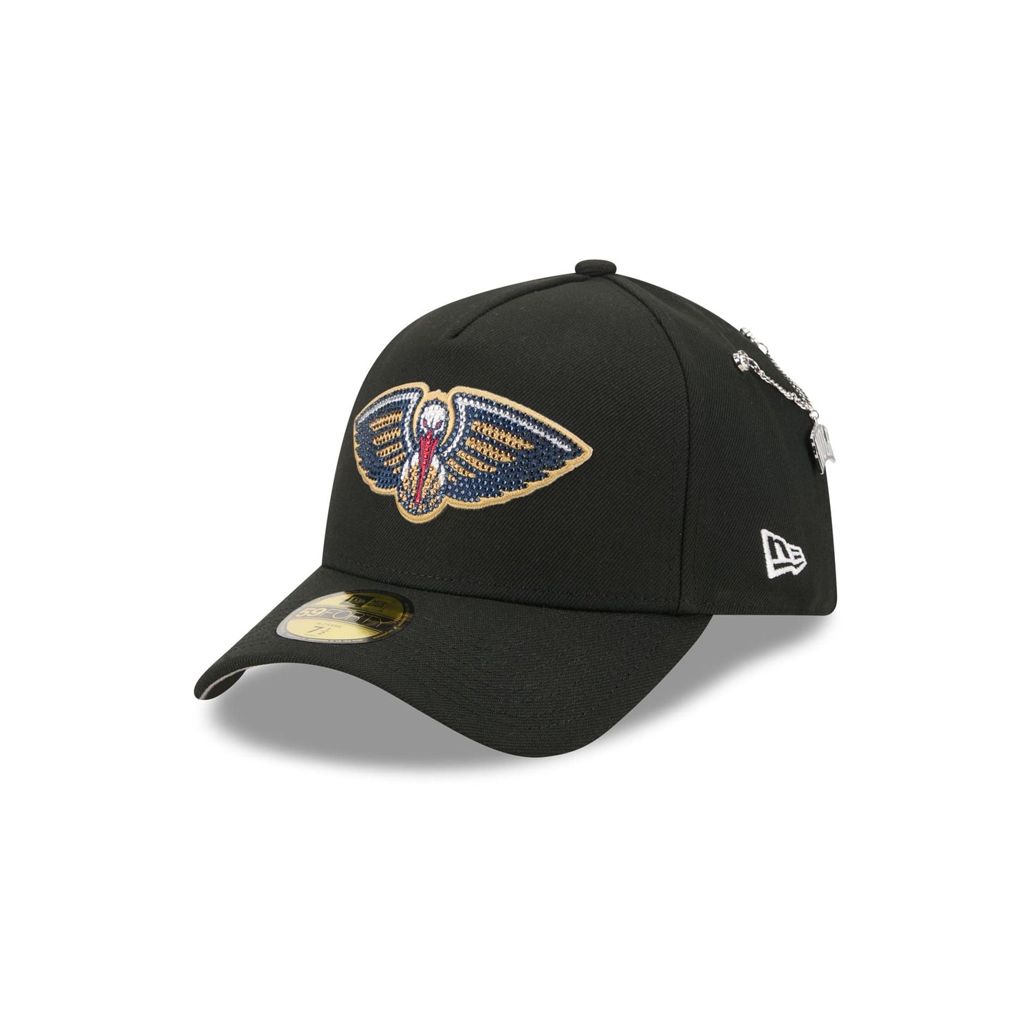New Orleans Pelicans 2026 Draft Black 59FORTY A-Frame Fitted Hat