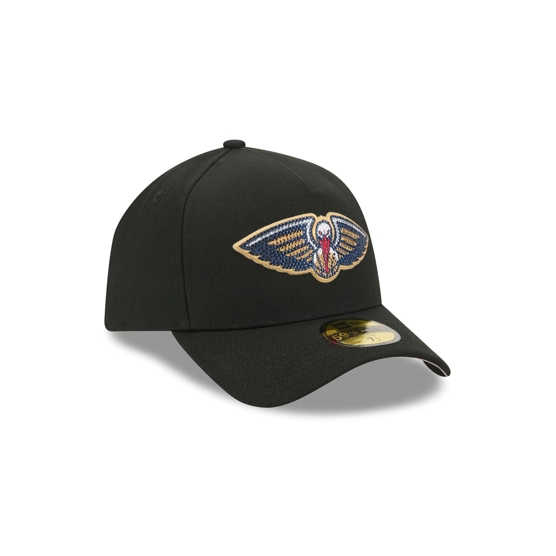 New Orleans Pelicans 2026 Draft Black 59FORTY A-Frame Fitted Hat