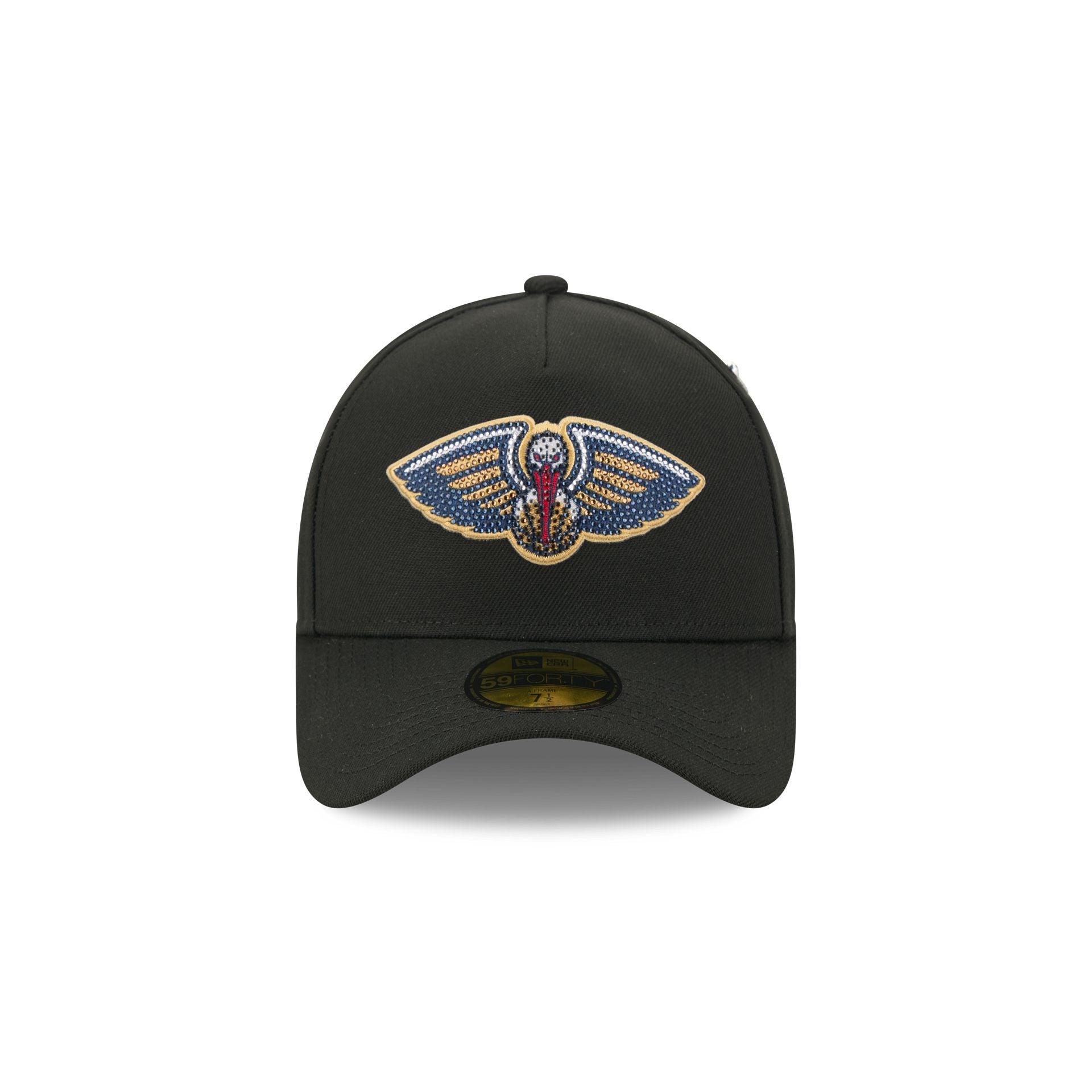 New Orleans Pelicans 2026 Draft Black 59FORTY A-Frame Fitted Hat