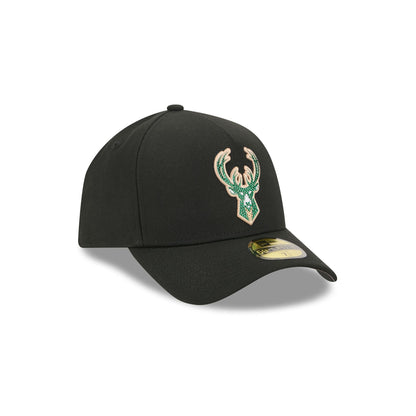 Milwaukee Bucks 2026 Draft Black 59FORTY A-Frame Fitted Hat