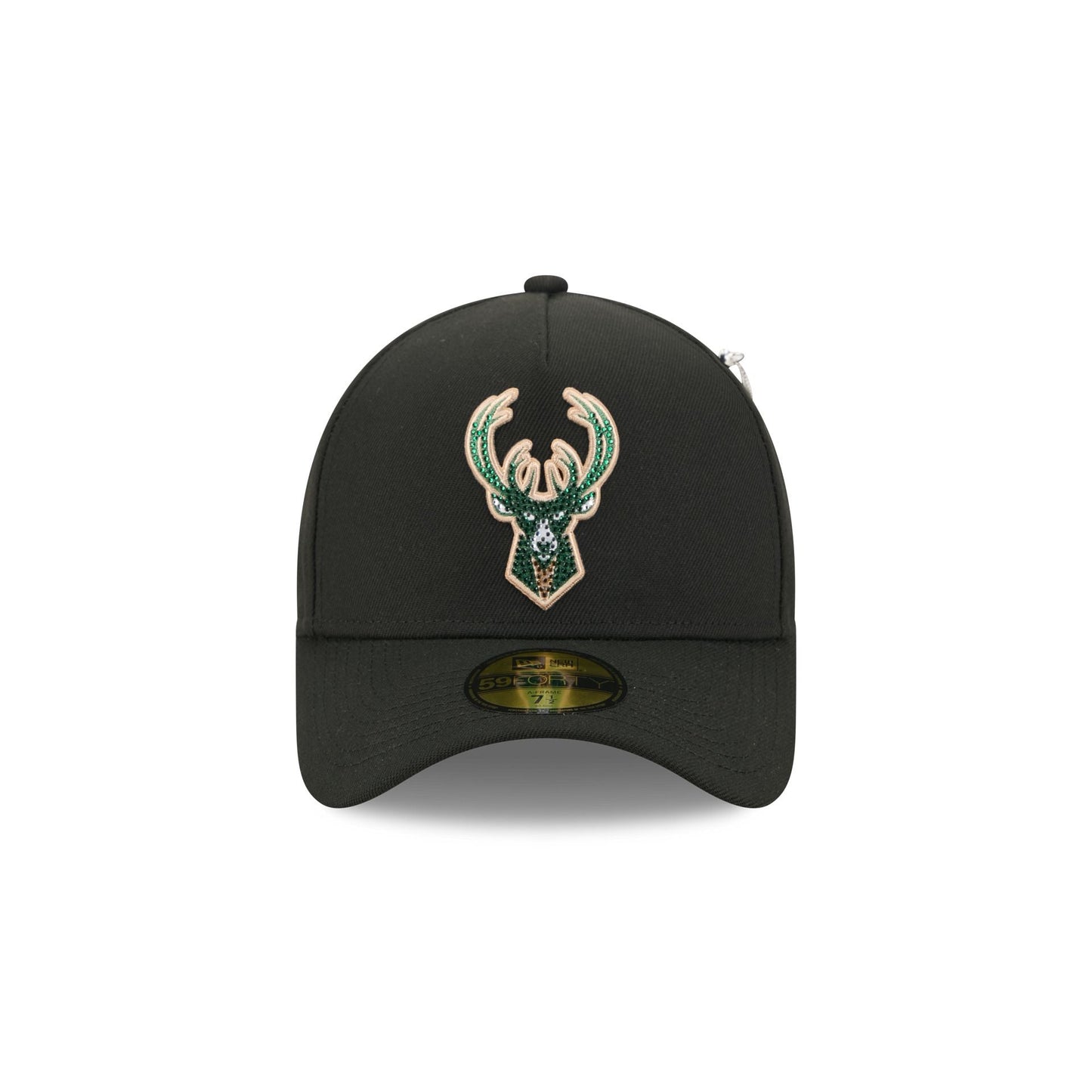 Milwaukee Bucks 2026 Draft Black 59FORTY A-Frame Fitted Hat