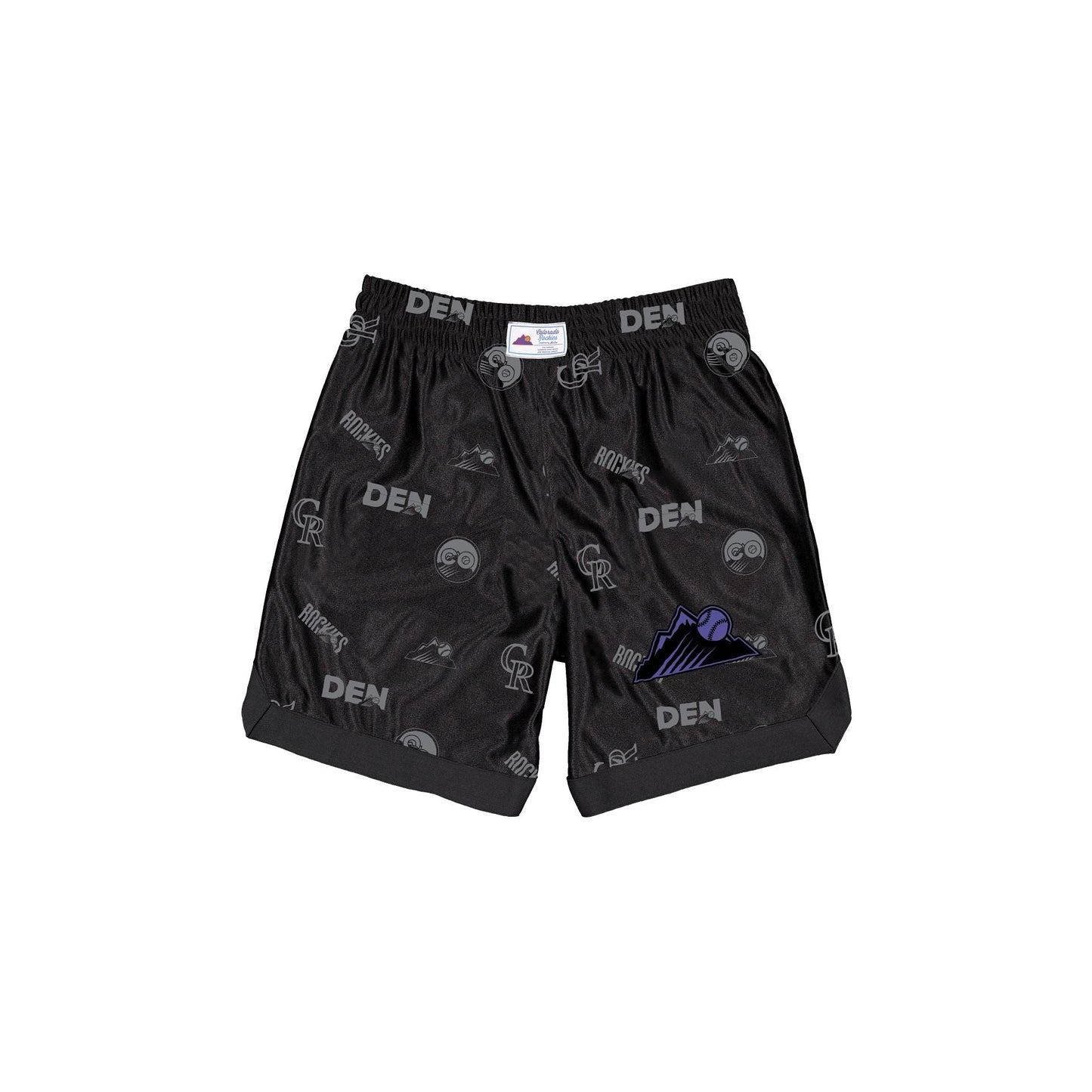 Colorado Rockies 2026 City Connect Black Shorts