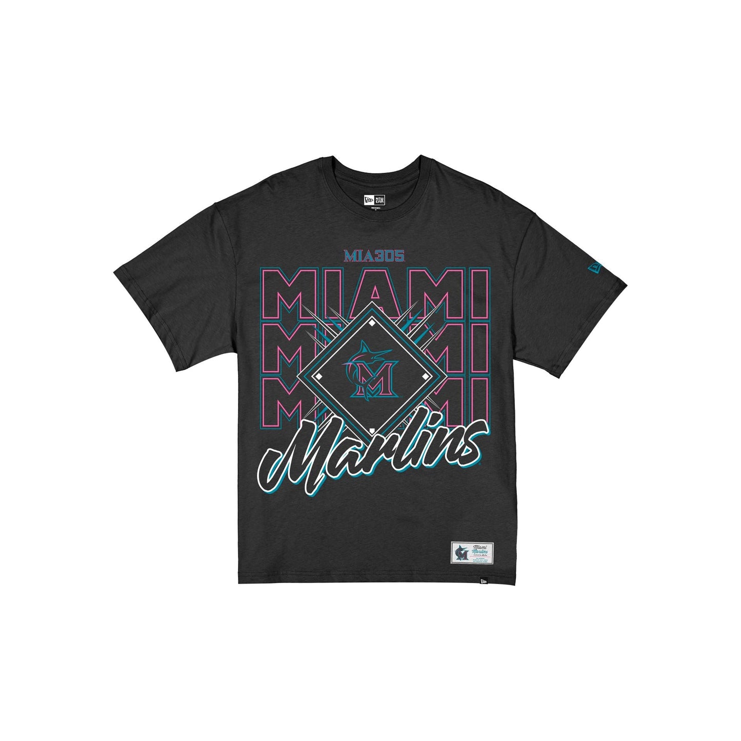 Miami Marlins 2026 City Connect Women's Oversized T-Shirt