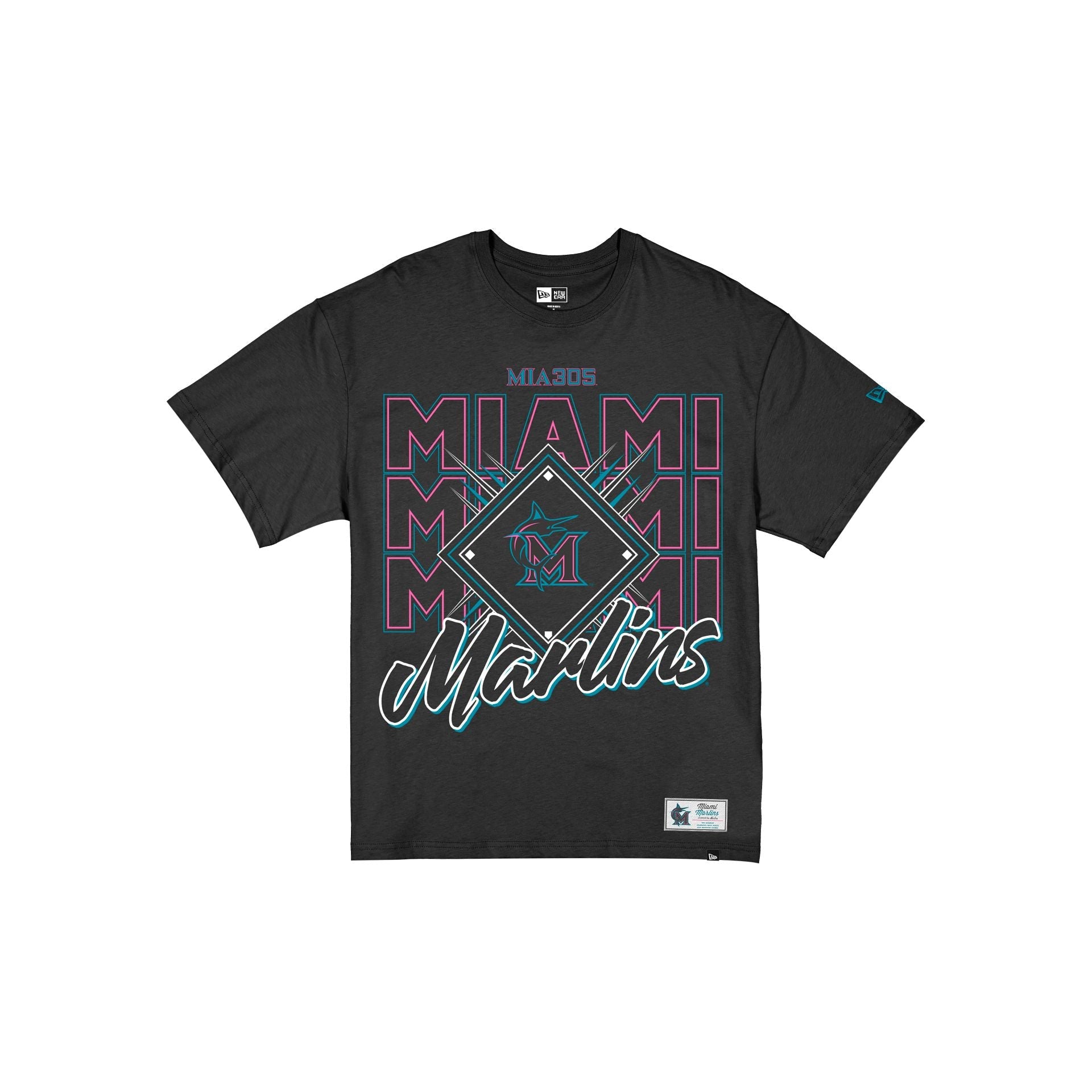 Miami Marlins 2026 City Connect Women's Oversized T-Shirt