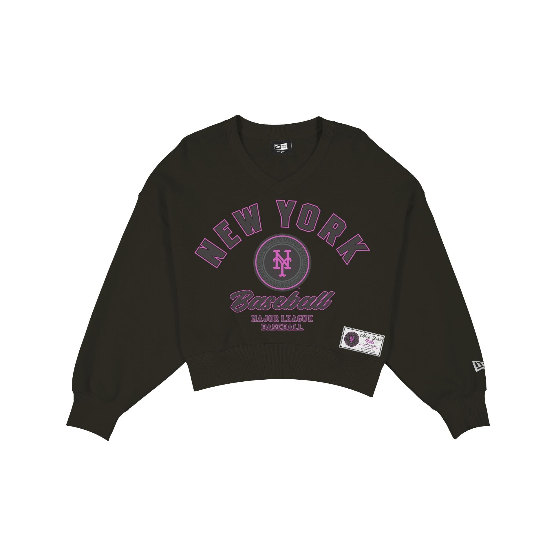 New York Mets 2026 City Connect Women's Cropped Crewneck