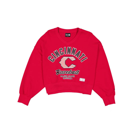 Cincinnati Reds 2026 City Connect Women's Cropped Crewneck