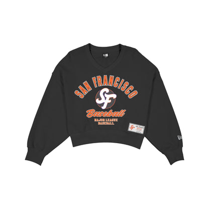 San Francisco Giants 2026 City Connect Women's Cropped Crewneck