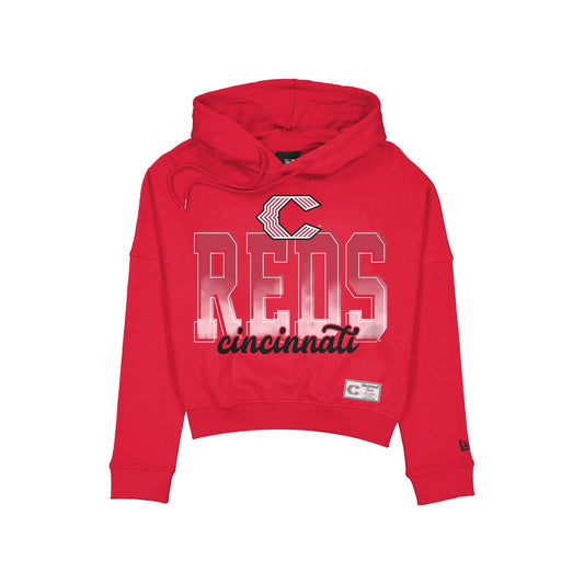 Cincinnati Reds 2026 City Connect Women's Cropped Hoodie