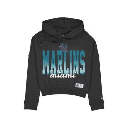 Miami Marlins 2026 City Connect Women's Cropped Hoodie