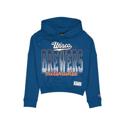 Milwaukee Brewers 2026 City Connect Women's Cropped Hoodie