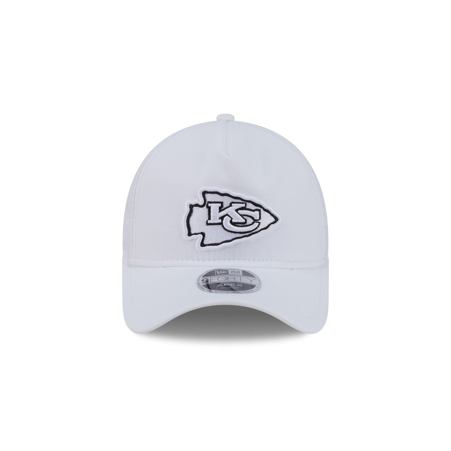 Kansas City Chiefs White 9FORTY APEX Snapback Hat