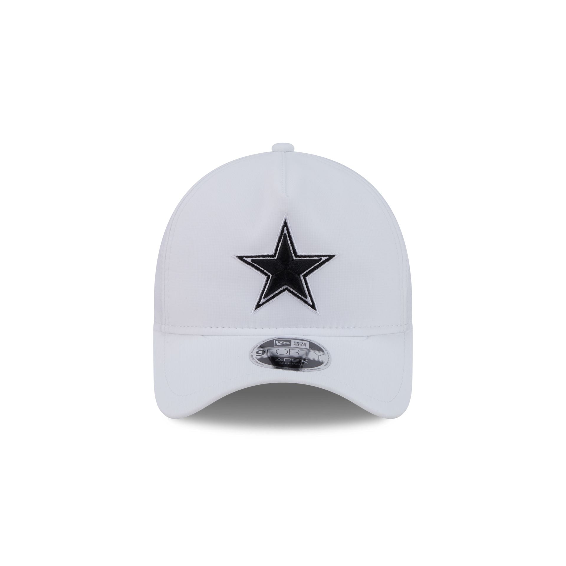 Dallas Cowboys White 9FORTY APEX Snapback Hat