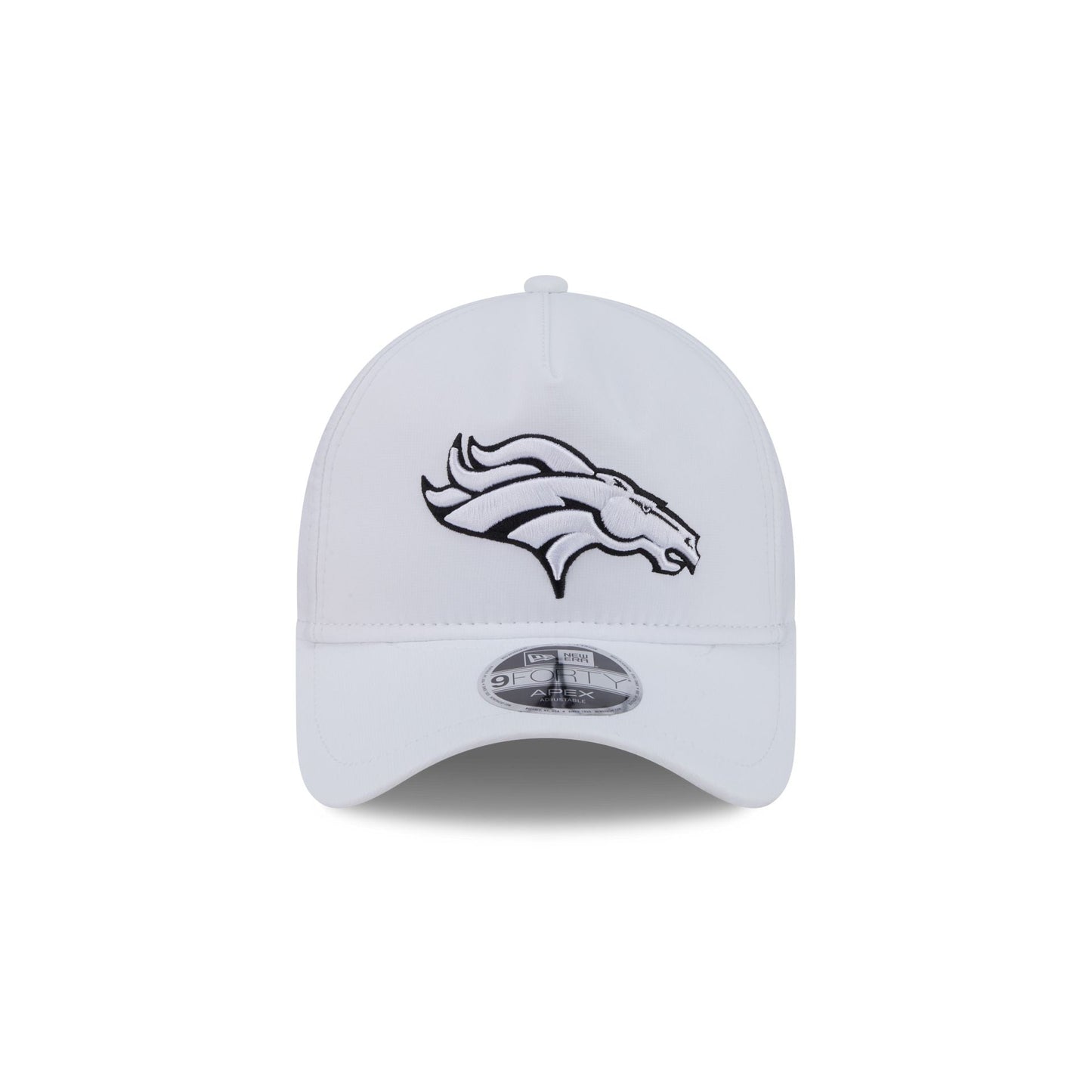Denver Broncos White 9FORTY APEX Snapback Hat