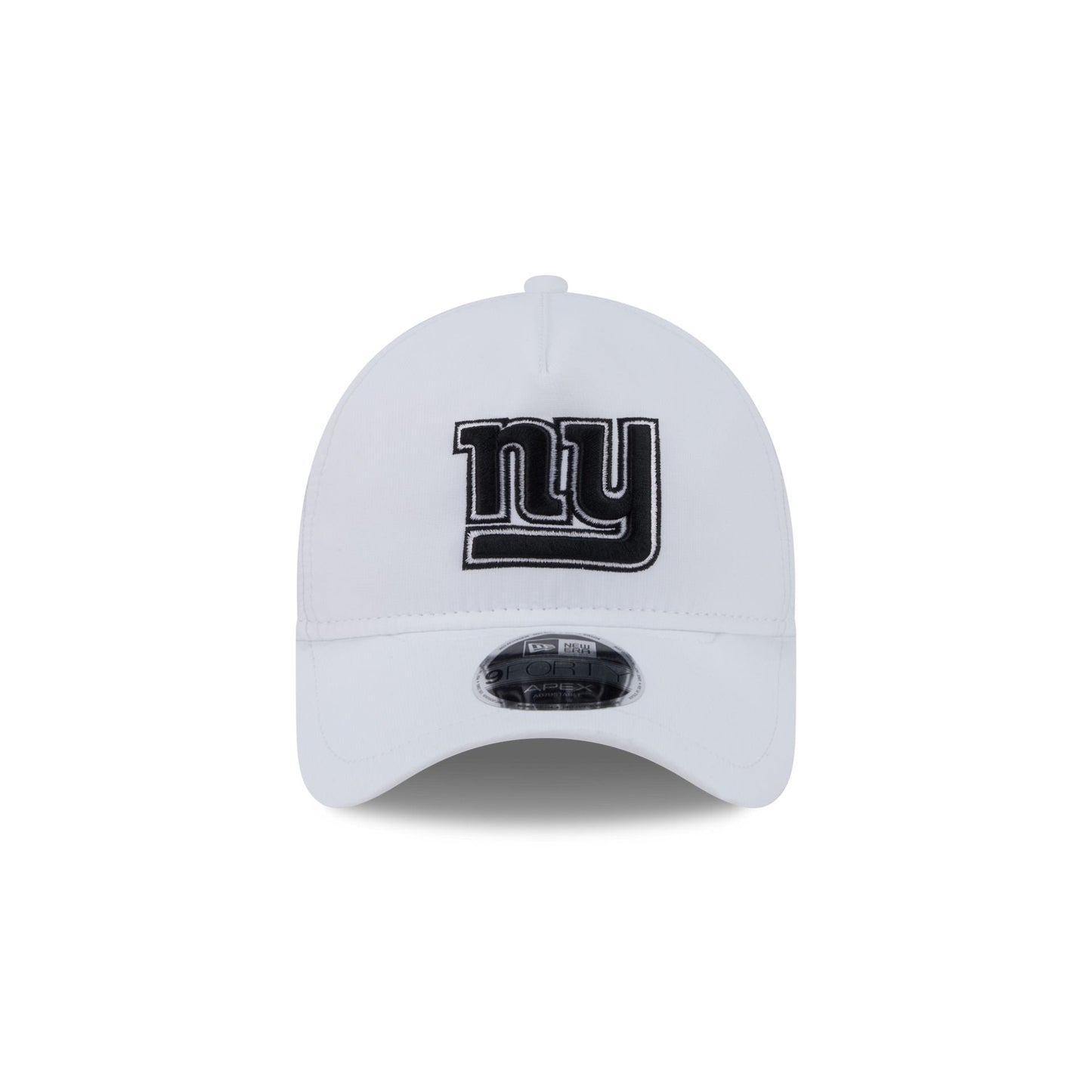 New York Giants White 9FORTY APEX Snapback Hat