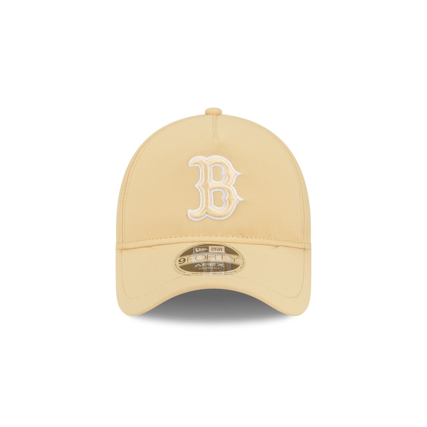 Boston Red Sox Beige 9FORTY APEX Snapback Hat