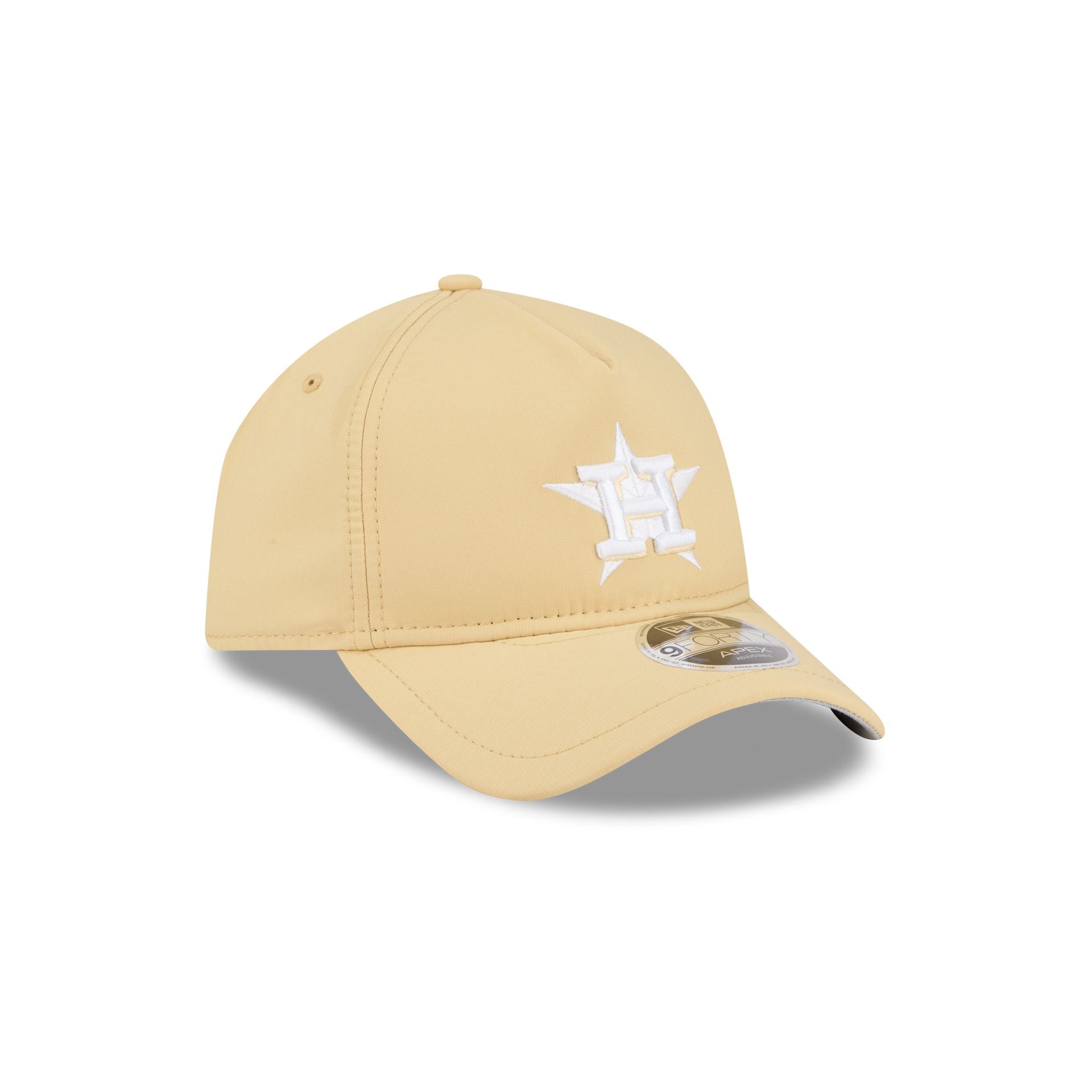 Houston Astros Beige 9FORTY APEX Snapback Hat