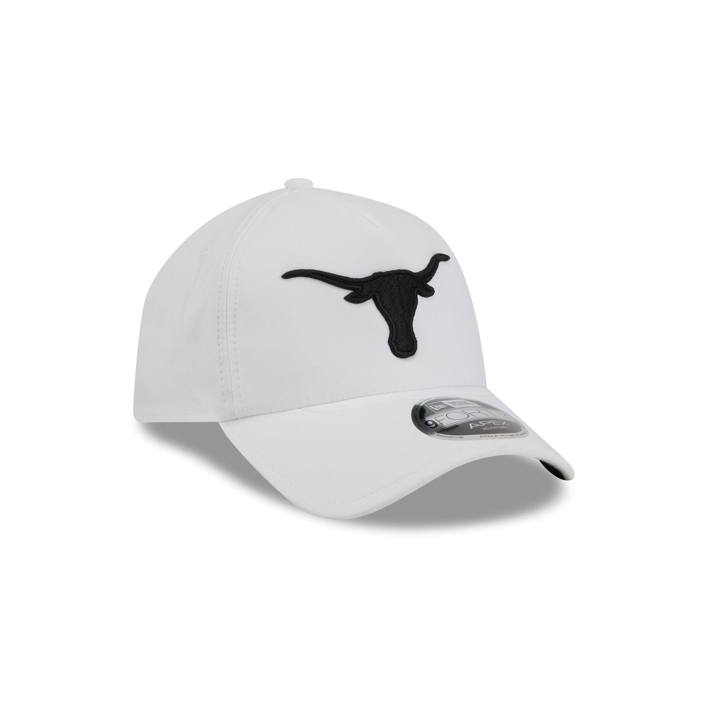 Texas Longhorns White 9FORTY APEX Snapback Hat