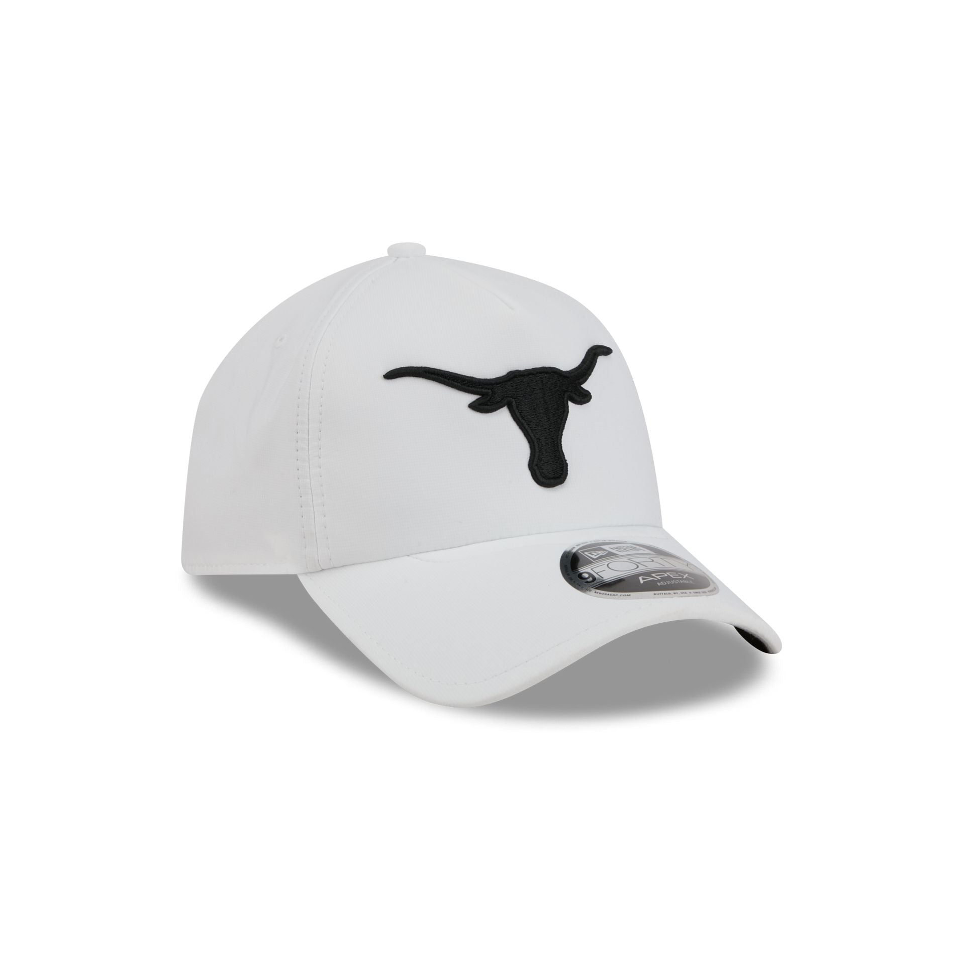 Texas Longhorns White 9FORTY APEX Snapback Hat