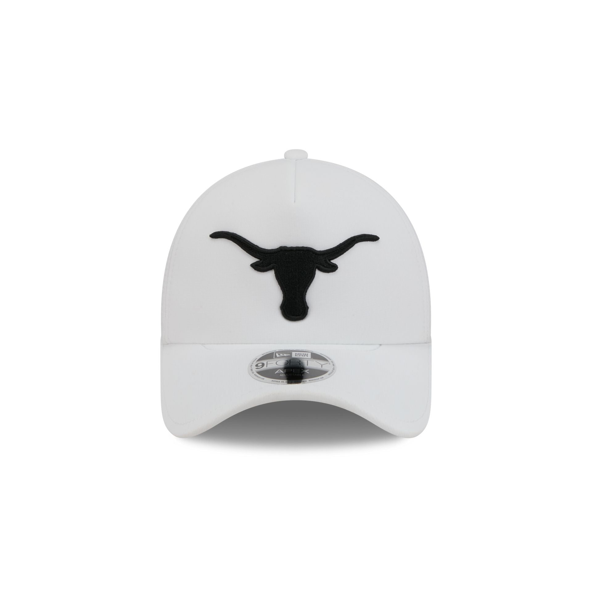 Texas Longhorns White 9FORTY APEX Snapback Hat