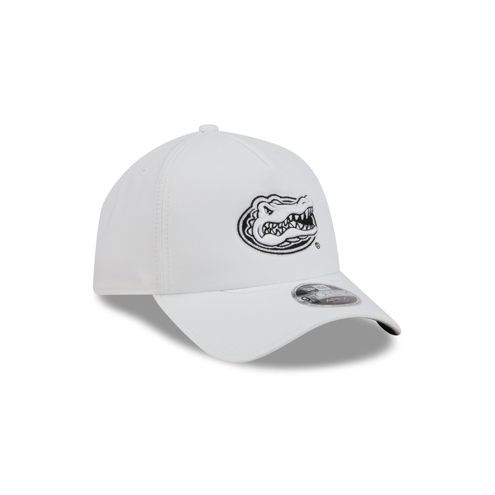 Florida Gators White 9FORTY APEX Snapback Hat