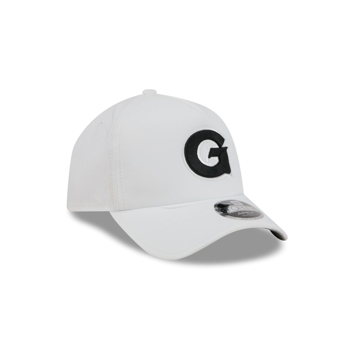 Georgetown Hoyas White 9FORTY APEX Snapback Hat