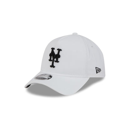 New York Mets White 9FORTY APEX Snapback Hat